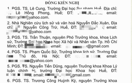 Không phản đối đặt tên đường 2 giáo sĩ nhưng vẫn có tên trong bản kiến nghị