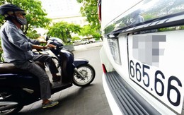 Bộ Công an đề xuất nộp lại biển số khi bán xe