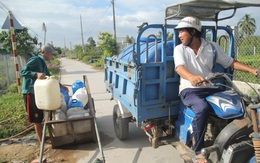 Mặn xâm nhập Đồng bằng sông Cửu Long có thể vượt mức lịch sử