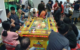 Phát hiện cơ sở game bắn cá tổ chức đánh bạc, thu hút con bạc là thiếu niên