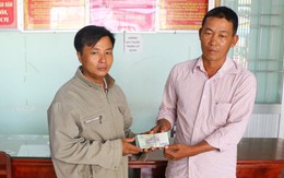 Anh thợ mộc Vĩnh Long trả 38 triệu đồng cho người đánh rơi