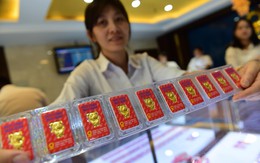 Vàng SJC tăng vọt cuối tuần