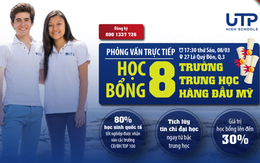 Học bổng lên đến 30% từ 8 trường trung học Mỹ