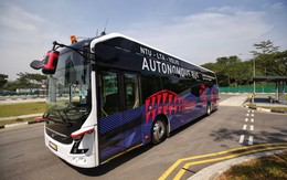 Singapore ra mắt xe bus điện không người lái đầu tiên trên thế giới