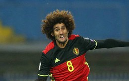 Tiền vệ ‘tóc xù’ Fellaini giã từ tuyển Bỉ