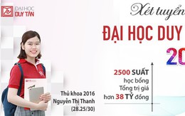 Đại học Duy Tân tuyển sinh năm 2019