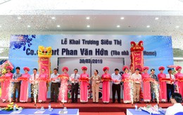 Khai trương Co.opmart Phan Văn Hớn: Kệ hàng vơi nhanh