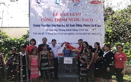 Bàn giao giếng nước sạch cho 3 xã vùng sâu