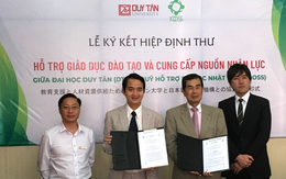 Đại học Duy Tân ký hiệp định thư với quỹ hỗ trợ du học Nhật