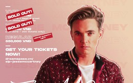 'Hoàng tử pop' Jesse McCartney chọn Việt Nam là điểm đến đầu tiên của châu Á