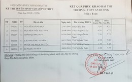 Hải Phòng chỉ đạo làm rõ vụ 'ghép nhầm' phách là vô ý hay có tiêu cực