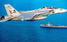 Tiêm kích F/A-18 của Hải quân Mỹ rơi, 7 người bị thương