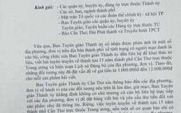 Giả cán bộ tuyên giáo viết bài tuyên truyền với giá 12 triệu