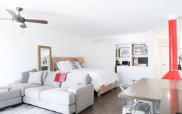 Căn hộ 45m2 rộng hơn so với thực tế nhờ phong cách tối giản