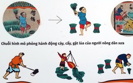 Đưa họa tiết tranh Hàng Trống vào khăn, áo, sổ tay, bao bì