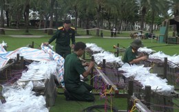 Video: Bên trong trận địa bắn pháo hoa sẽ khai màn tối nay