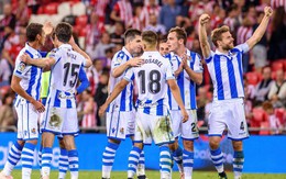 Đè bẹp Alaves 3-0, Real Sociedad đá văng Barca ra khỏi tốp 5