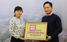 Gần 63.000 lượt người đóng góp ủng hộ người dân vùng lũ qua Ví MoMo