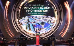 Khánh thành Khu kinh tế đêm Phú Thiên Kim - tỉnh Bình Phước