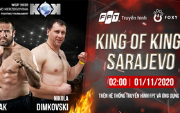 Huyền thoại Kick Boxing Dzevad Poturak thượng đài tại King of Kings Sarajevo