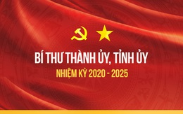 63 bí thư Tỉnh ủy, Thành ủy nhiệm kỳ 2020-2025