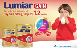 Lumiar Gain - giúp con tăng cân, tăng chiều cao