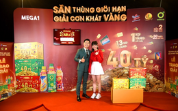 'Săn thùng trúng vàng' trên Mega1 tháng đầu tiên đã có 4kg vàng được trao