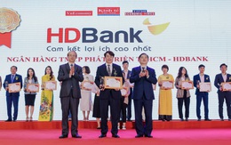 HDBank nhận giải Ngân hàng bán lẻ và SME hàng đầu