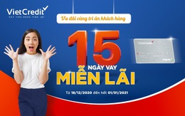 VietCredit tung hàng loạt khuyến mại hấp dẫn cuối năm