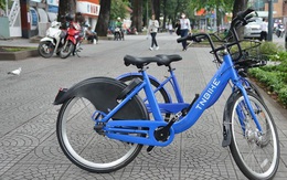 Thí điểm xe đạp công cộng Mobike  ở trung tâm TP.HCM giá 10.000 đồng/giờ