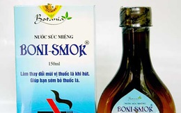 Bỏ thuốc lá không khó vì đã có Boni-Smok!