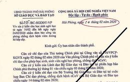 Hải Phòng đề nghị công an điều tra việc chỉnh sửa văn bản đề xuất nghỉ học