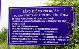 Tiếp tục dự án đầu tư hơn 100 tỉ để chỉnh trang cầu Cỏ May