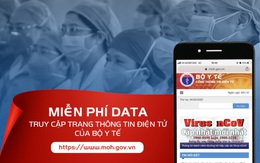 Nhà mạng miễn cước data truy cập trang web Bộ Y tế