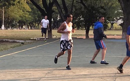 Ronaldinho ghi 5 bàn khi đá futsal ở trong tù tại Paraguay