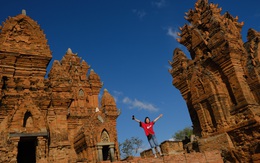 Tháp Chàm Po Klong Garai sừng sững giữa nắng gió Phan Rang