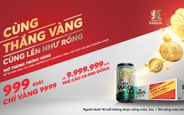 SABECO tri ân khách hàng chương trình 'Cùng thắng vàng, Cùng lên như Rồng'