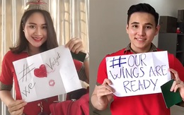 Tiếp viên Vietjet gửi thông điệp lạc quan tới cộng đồng