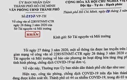 TP.HCM kỷ luật phó giám đốc sở ký văn bản gây hoang mang dư luận