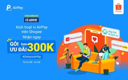 Nhận ngay ưu đãi khi liên kết Ví AirPay trên Shopee