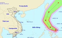 Bão Vongfong 'quẹo' ngược ra Thái Bình Dương, ít khả năng vào Biển Đông