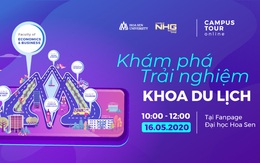 Campus tour online: Khám phá và trải nghiệm khoa Du lịch HSU