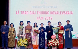 Trao giải thưởng Kovalevskaia cho các nhà khoa học nữ sau 2 tháng hoãn vì dịch COVID-19