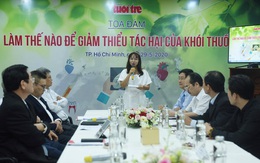 Làm thế nào giảm thiểu tác hại của khói thuốc lá?