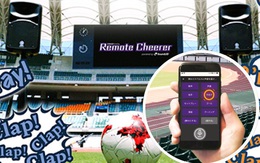 Xóa buồn chán trên khán đài bằng app