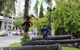 Khỏe ra, đẹp lên, xả stress ào ào với parkour