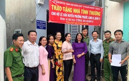 Trao nhà tình thương cho gia đình bị phóng hỏa làm 5 người chết