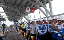 Phó thủ tướng Phạm Bình Minh thị sát tuyến metro Bến Thành - Suối Tiên