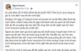 Một cô gái tố bị quấy rối tình dục khi lặn ngắm san hô ở đảo Bình Ba