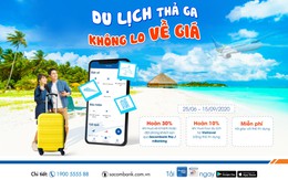 Du lịch thả ga với thẻ tín dụng quốc tế Sacombank